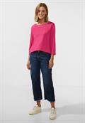 Materialmix Basic Shirt coral blossom