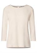 Materialmix Basic Shirt lucid white