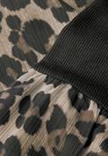 Materialmix Kleid black