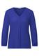 Materialmix Shirt intense royal blue