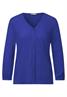 Materialmix Shirt intense royal blue