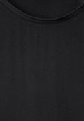 Materialmix T-Shirt black