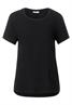 Materialmix T-Shirt black
