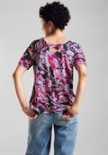 Materialmix T-Shirt magnolia pink