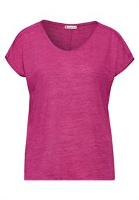 Materialmix T-Shirt magnolia pink