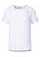 Materialmix T-Shirt white