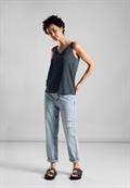 Materialmix Top cool vintage green