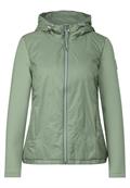 Materialmix Windbreaker dune green