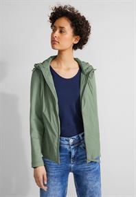Materialmix Windbreaker dune green