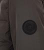 Materialmixjacke grün