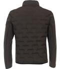 Materialmixjacke grün