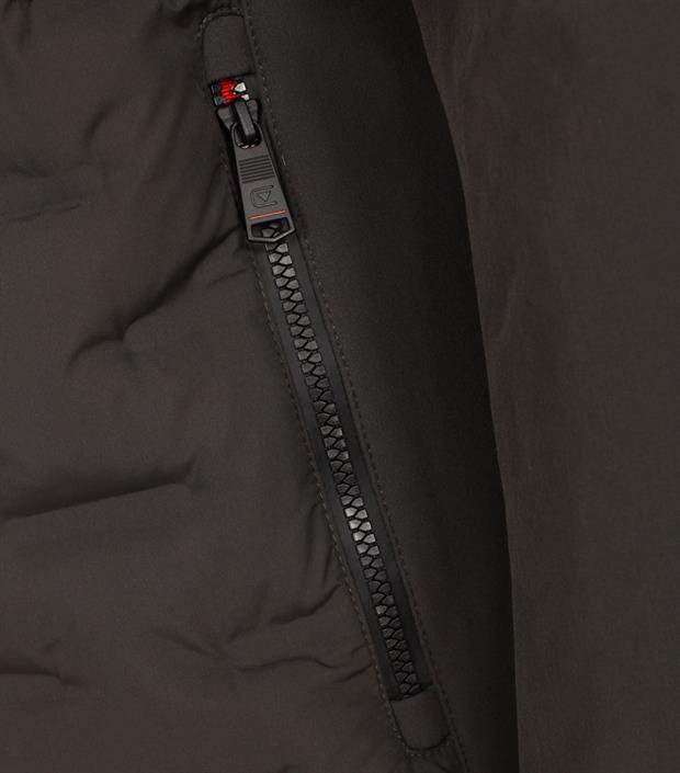 materialmixjacke-grün