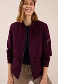 Matter Soft Touch Blouson dark plum