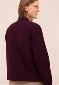Matter Soft Touch Blouson dark plum