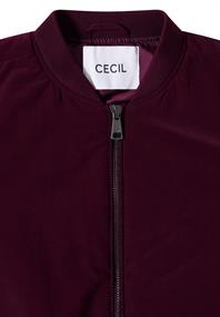 Matter Soft Touch Blouson dark plum