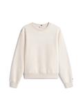 MDRN REG CORP LOGO C-NK SWTSHRT heather oatmilk