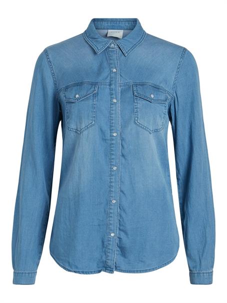 medium blue denim-clean