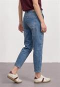 medium blue random wash