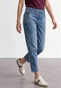 medium blue random wash