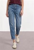 medium blue random wash
