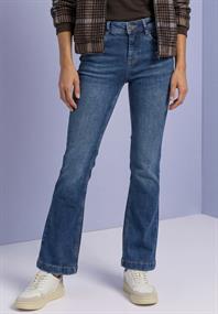 medium blue random wash