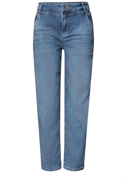 medium blue random wash