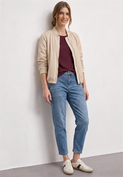 medium blue random wash