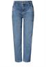 medium blue random wash