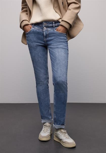 medium blue washed
