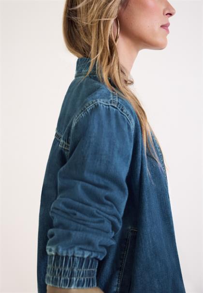 medium blue washed