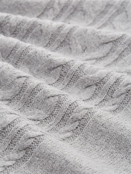 medium silver grey melange