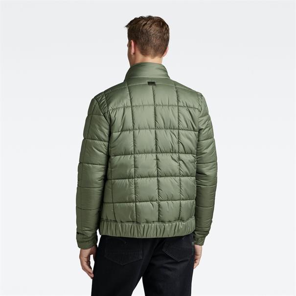 Meefic sqr quilted jkt lt hunter