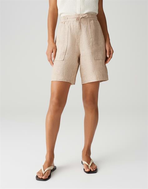 Melane shorts linen natural glaze