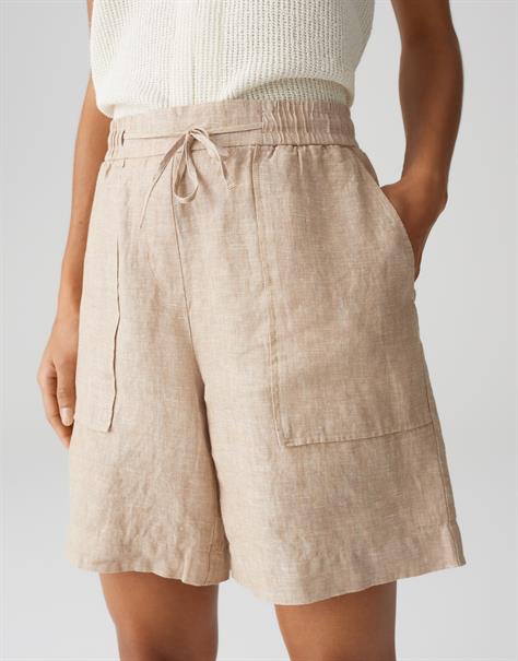 Melane shorts linen natural glaze