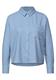Melange Bluse mit Tape frosted blue mel.
