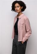 Melange Bluse mit Tape powder pink mel.