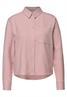 Melange Bluse mit Tape powder pink mel.