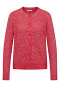 Melange Cardigan fiery red melange