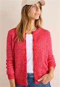 Melange Cardigan fiery red melange