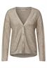 Melange Cardigan oak wood beige heather melange