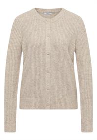 Melange Cardigan toffee cream melange