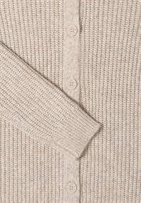 Melange Cardigan toffee cream melange