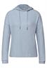 Melange Hoodie Shirt frosted blue mel.