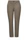 Melange Hose mit Detail darkest brown mel.