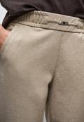 Melange Hose mit Detail sanded beige mel.