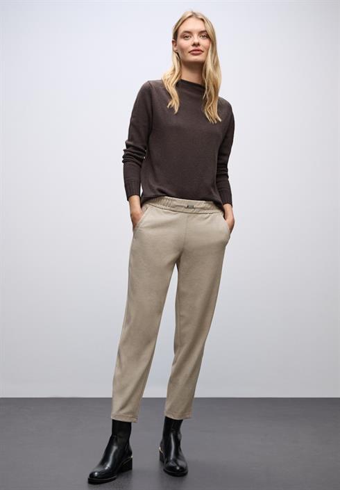 melange-hose-mit-detail-sanded-beige-mel