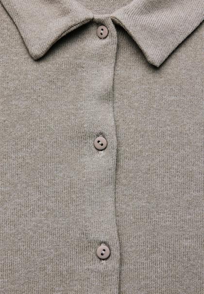 Melange-Look-Jacke breezy beige mel.