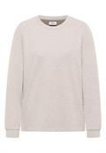 Melange Shirt mit Knöpfen toffee cream melange