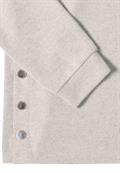 Melange Shirt mit Knöpfen toffee cream melange