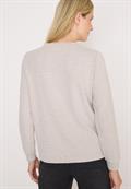 Melange Shirt mit Knöpfen toffee cream melange